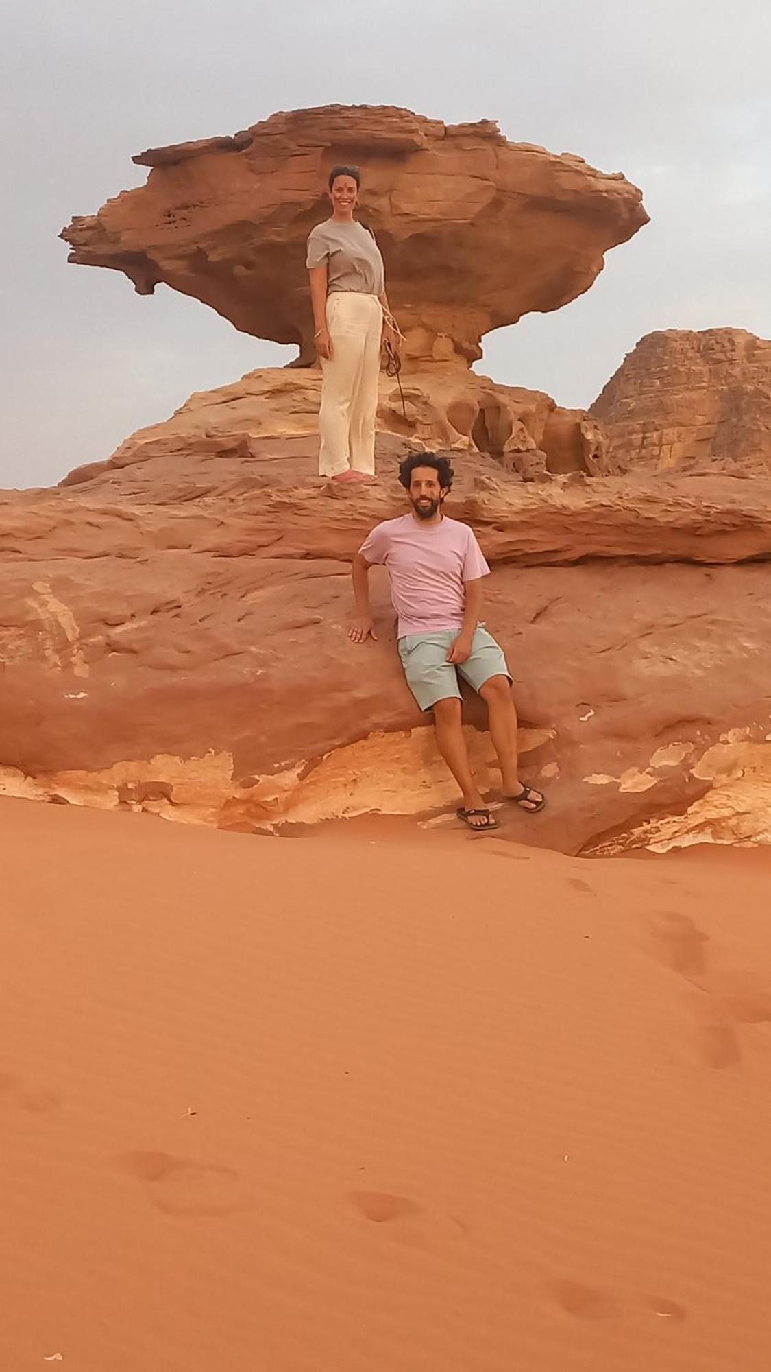 غرووب وادي رم Hotel Bagian luar foto