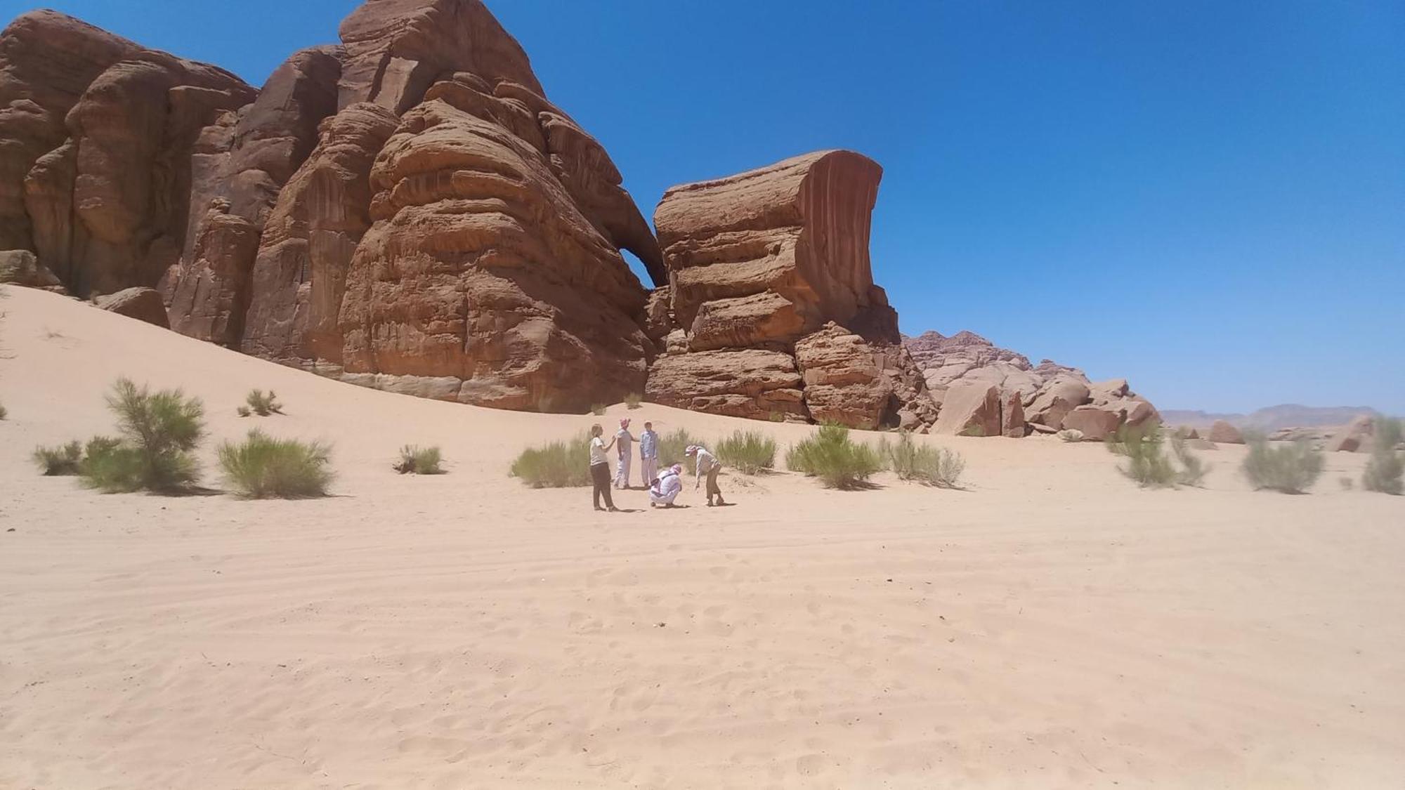 غرووب وادي رم Hotel Bagian luar foto